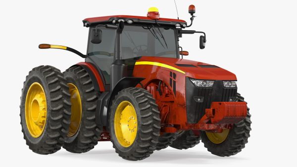 Tractor Dual Wheels Rigged