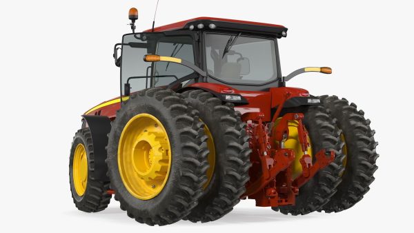 Tractor Dual Wheels Rigged