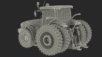 Tractor Dual Wheels Rigged