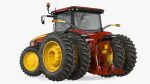 Tractor Dual Wheels Rigged