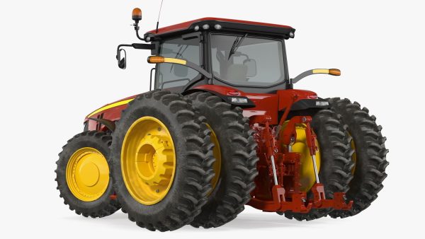 Tractor Dual Wheels Rigged