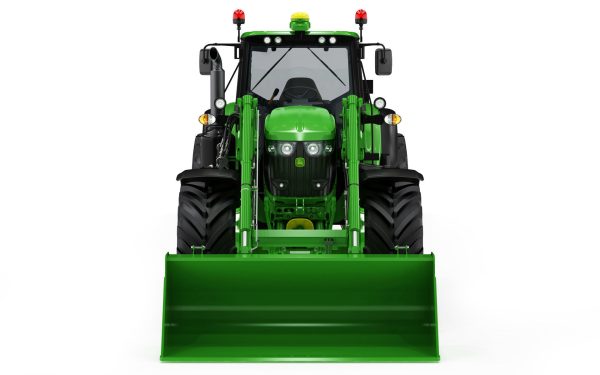 Tractor John Deere 6195M Utility with Loader