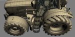 Tractor John Deere 6195M Utility with Loader