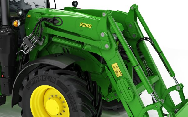 Tractor John Deere 6195M Utility with Loader