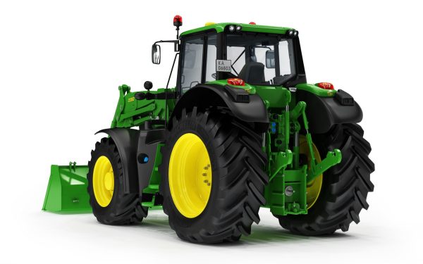 Tractor John Deere 6195M Utility with Loader