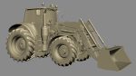 Tractor John Deere 6195M Utility with Loader
