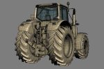 Tractor John Deere 6195M Utility with Loader