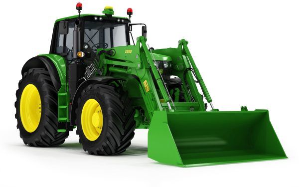 Tractor John Deere 6195M Utility with Loader