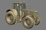 Tractor John Deere 6195M Utility with Loader