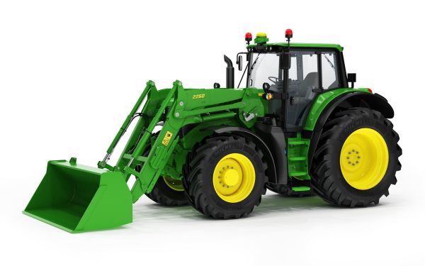Tractor John Deere 6195M Utility with Loader