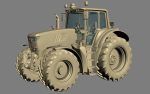 Tractor John Deere 6195M Utility with Loader