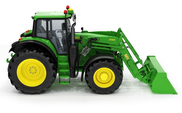 Tractor John Deere 6195M Utility with Loader
