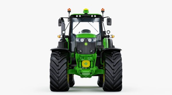 Tractor John Deere 6195M Utility with Loader