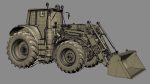 Tractor John Deere 6195M Utility with Loader