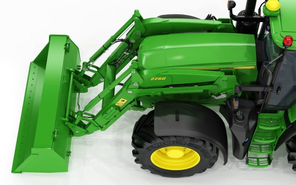 Tractor John Deere 6195M Utility with Loader