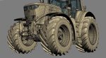 Tractor John Deere 6195M Utility with Loader
