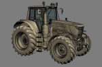Tractor John Deere 6195M Utility with Loader