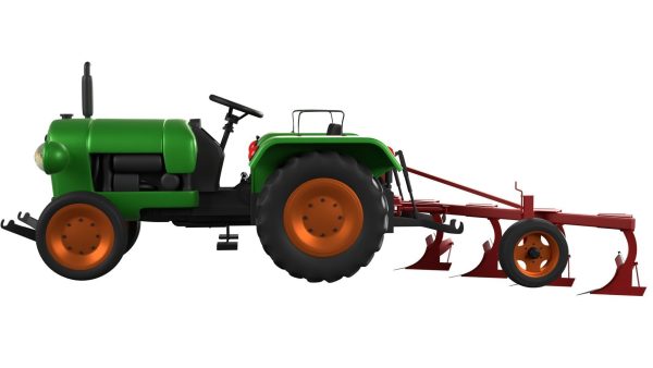 Tractor Plougher