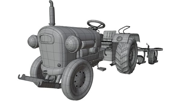 Tractor Plougher