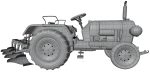 Tractor Plougher