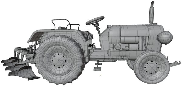 Tractor Plougher