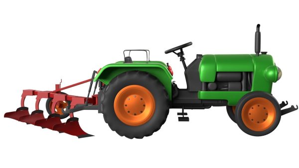Tractor Plougher