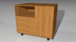 Traditional Wooden Bedside