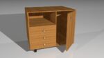 Traditional Wooden Bedside