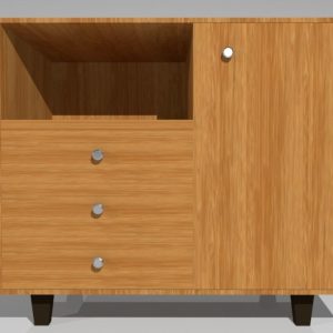 Traditional Wooden Bedside