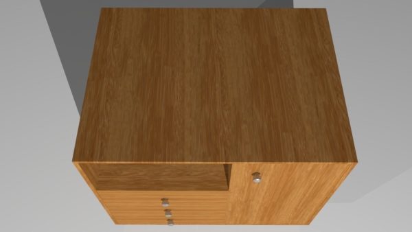 Traditional Wooden Bedside