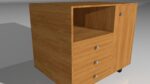 Traditional Wooden Bedside