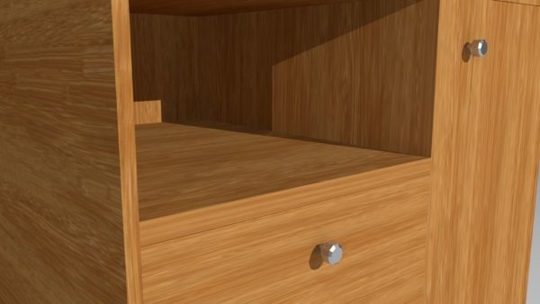 Traditional Wooden Bedside