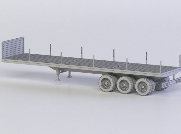 TRAILER SET 2 3D MODEL