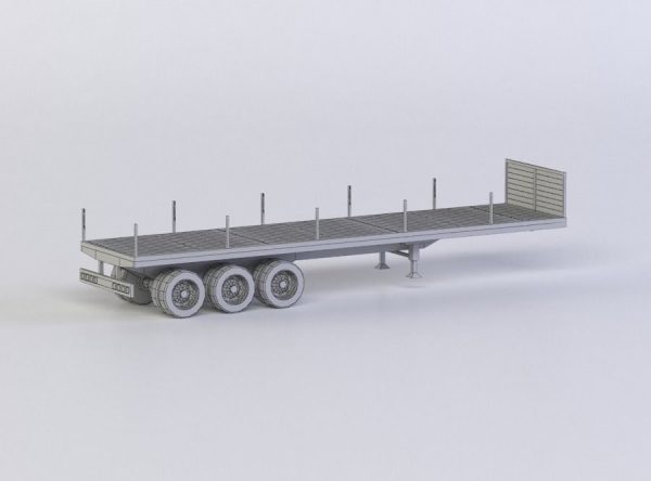 TRAILER SET 2 3D MODEL