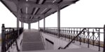 Train platform 3D model
