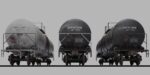TRAINS  Tank cars 3 liveries