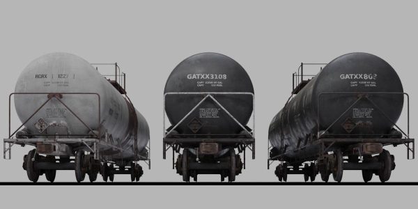 TRAINS  Tank cars 3 liveries