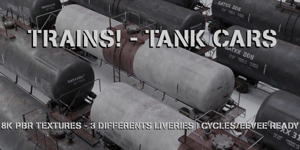 TRAINS  Tank cars 3 liveries