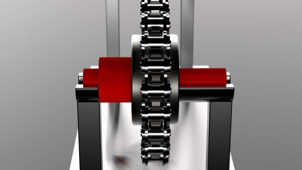 TRANSMISSION CHAIN AND GEAR ASSEMBLY - STANDARD ROLLER - ANSI 60