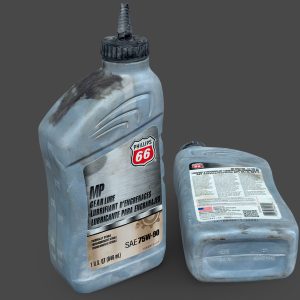 Transmission Fluid Bottle