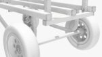 Transport cart expandable