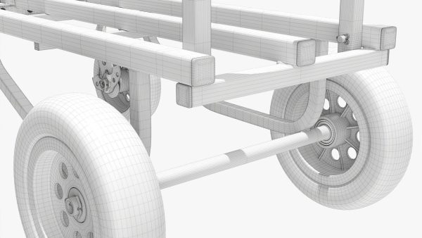 Transport cart expandable