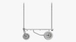 Transport cart expandable