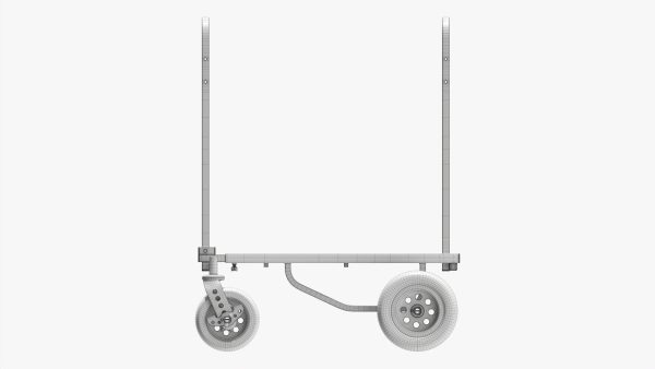 Transport cart expandable