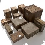 Transport crates Pack 2 PBR