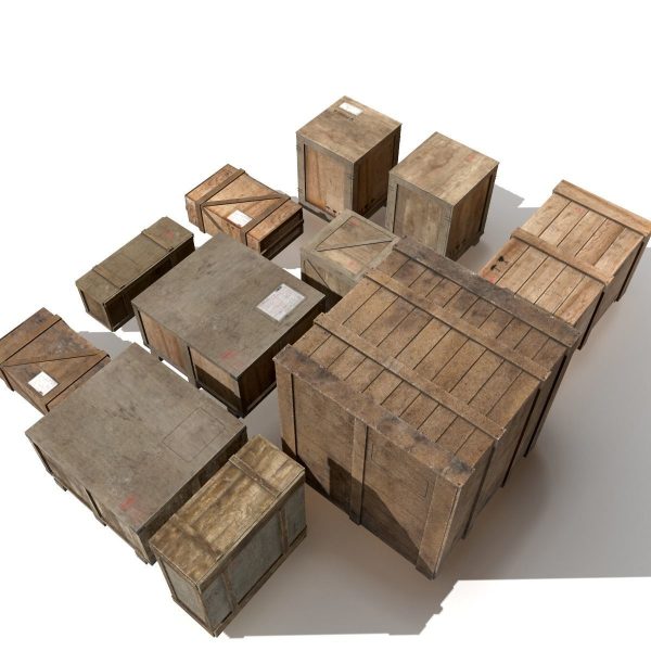 Transport crates Pack 2 PBR