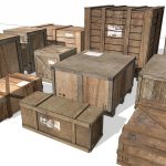 Transport crates Pack 2 PBR