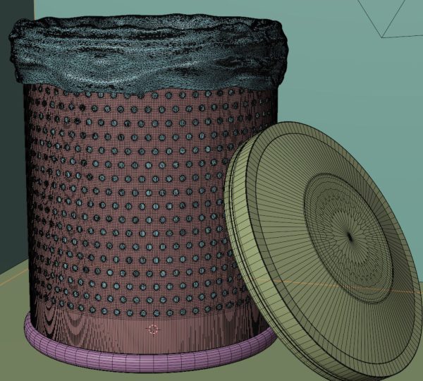 Trash can