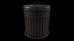 Trash Can - Game Ready - PBR 3D Model