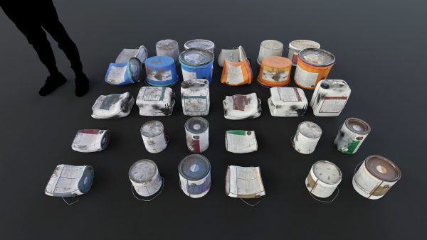 Trash Kit - 3D AssetKit